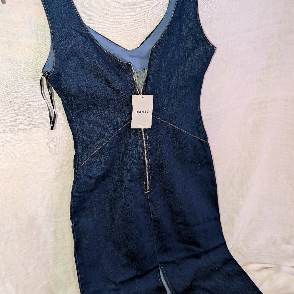 Forever 21 Bodycon Denim Dress